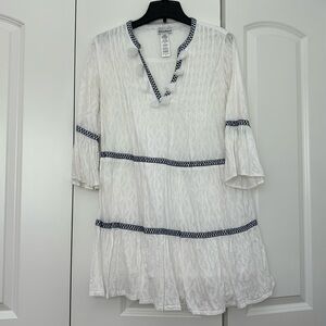 Tommy Bahama Jacquard Tiered Dress